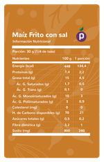 Etiqueta-nutricional-maiz-frito-con-sal
