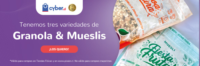Granola & Mueslis con descuento | CYBER 2023 | PIWEN 